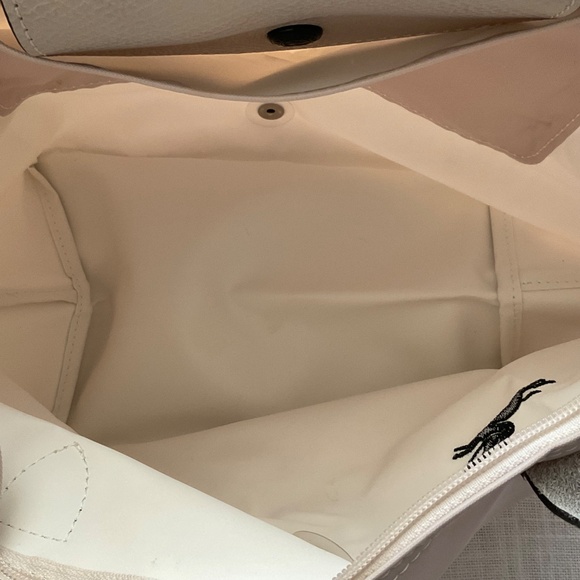 NEW Longchamp Le Pliage Club Small Cream Tote Bag NWOT - Picture 14 of 15